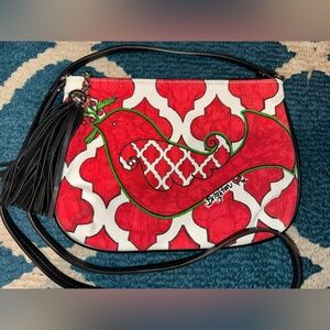 Brighton Christmas Crossbody Purse